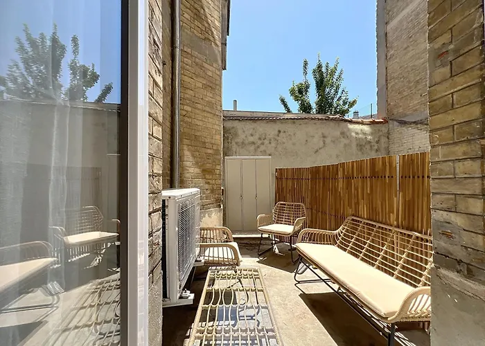 Le Noa - 2 - Climatisation - Terrasse アパート ランス